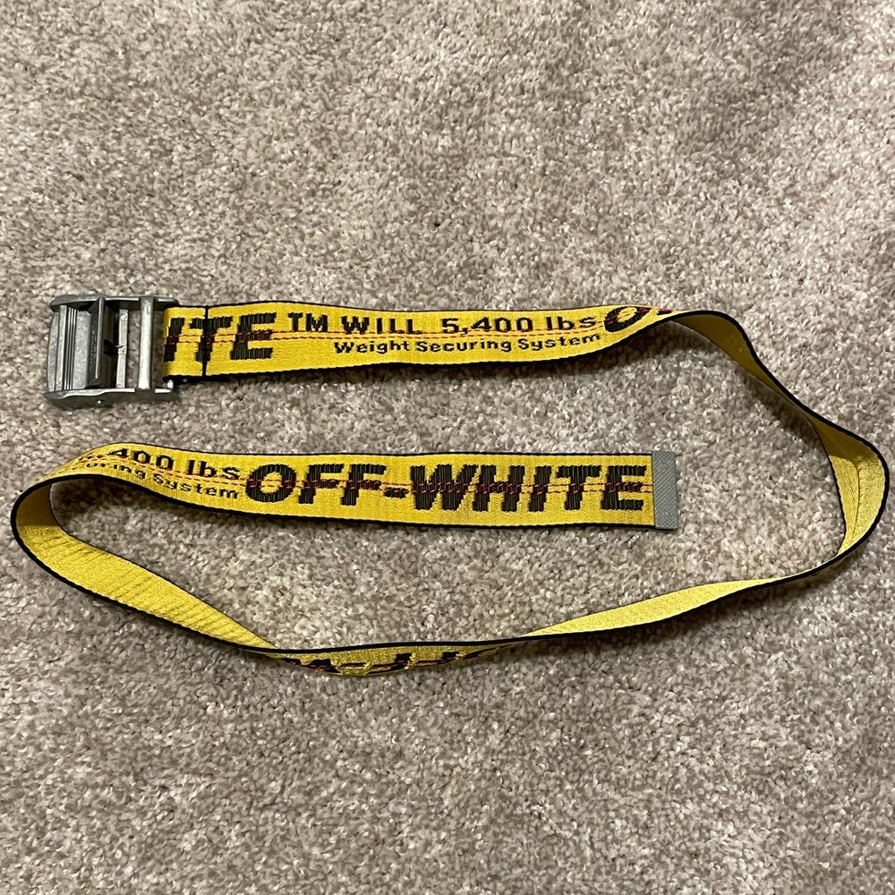 Off-White SSENSE Exclusive Short Industrial Belt - Picture 3 of 13